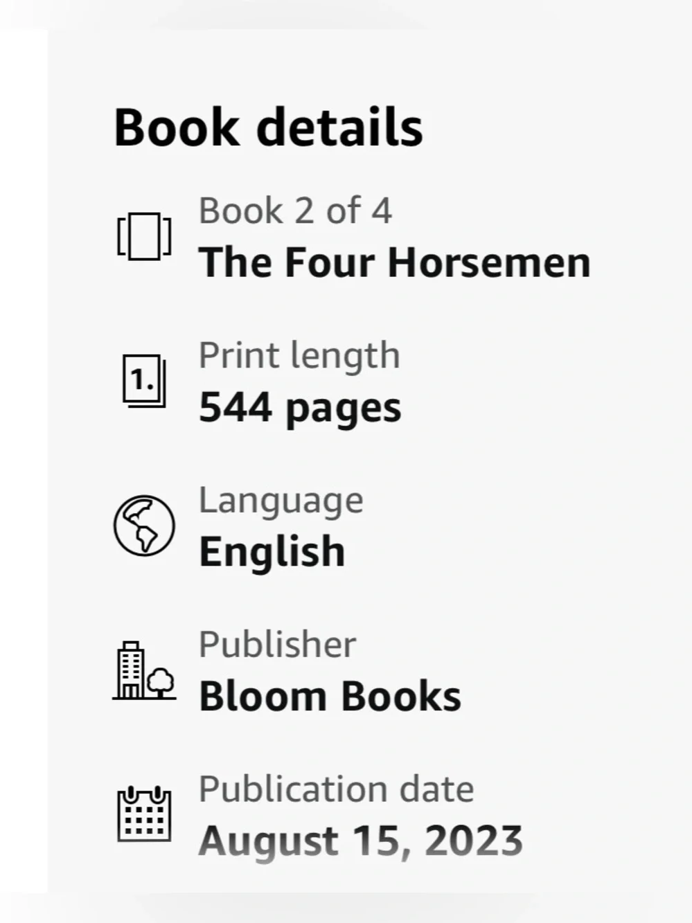 War: An Enemies-to-Lovers Romance in a Dark Apocalypse (The Four Horsemen 2) NEW